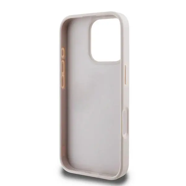 Etui Guess 4G Bottom Stripe do iPhone 16 Pro Max Różowy
