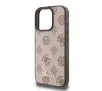 Etui Guess Peony Script MagSafe do iPhone 16 Pro Max Brązowy