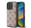 Etui Guess Peony Script MagSafe do iPhone 16 Pro Max Brązowy