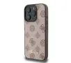 Etui Guess Peony Script MagSafe do iPhone 16 Pro Max Brązowy
