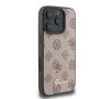 Etui Guess Peony Script MagSafe do iPhone 16 Pro Max Brązowy