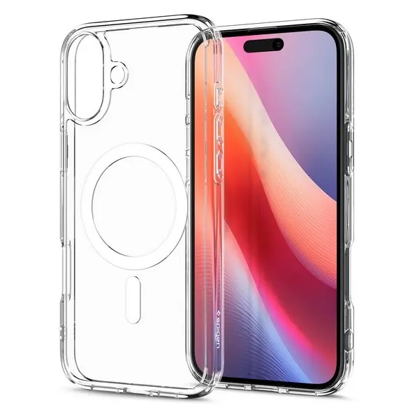 Etui Spigen Ultra Hybrid MagSafe do iPhone 16 Biały