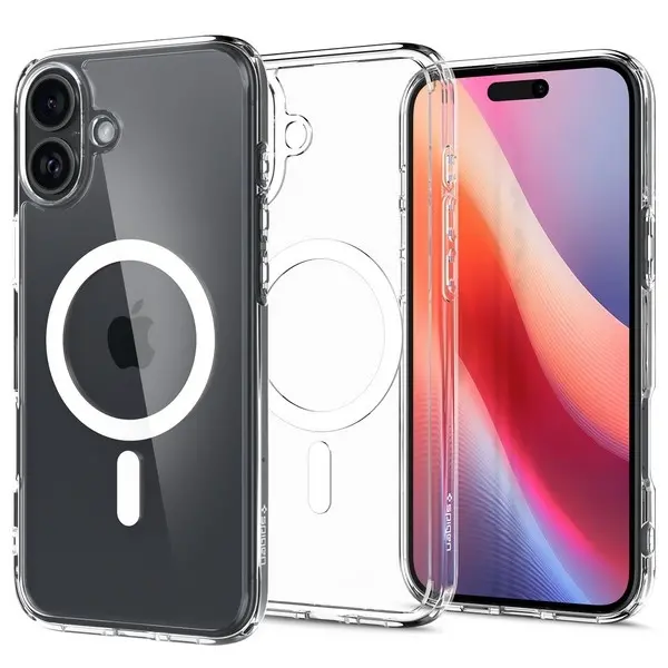 Etui Spigen Ultra Hybrid MagSafe do iPhone 16 Biały