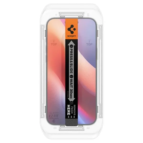 Szkło hartowane Spigen TR iPhone 16 Pro EZ FIT 2 szt. clear