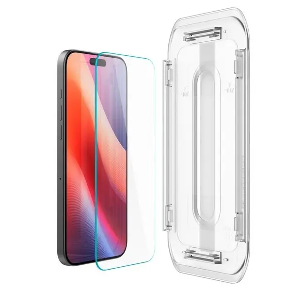 Szkło hartowane Spigen TR iPhone 16 Pro EZ FIT 2 szt. clear