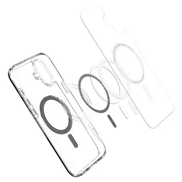 Etui Spigen Ultra Hybrid MagSafe do iPhone 16 Plus Czarny