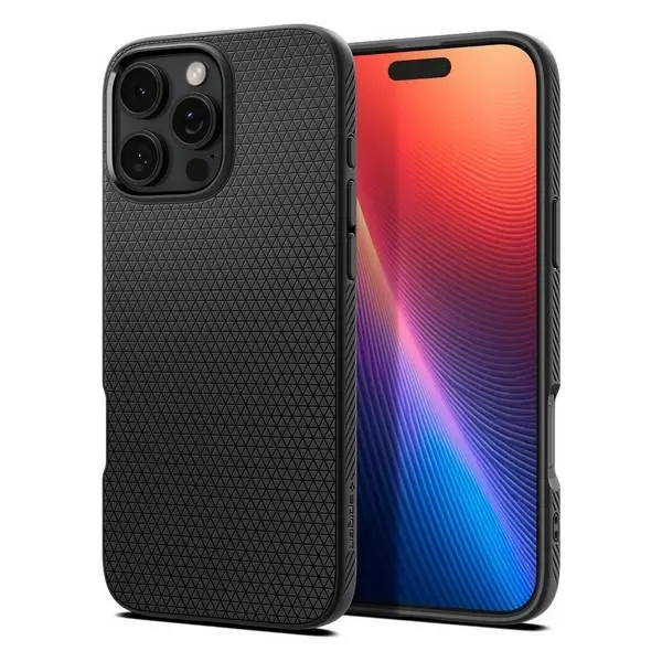 Etui Spigen Liquid Air iPhone 16 Pro Max Czarny