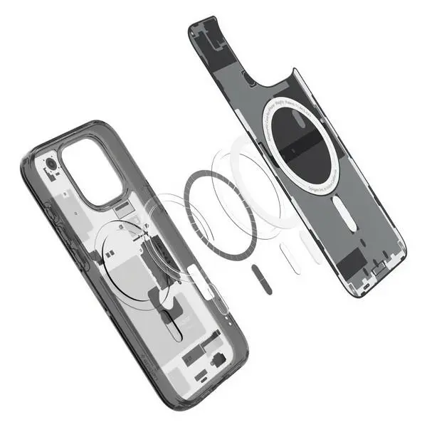 Etui Spigen Ultra Hybrid MagSafe do iPhone 16 Pro Max Szary
