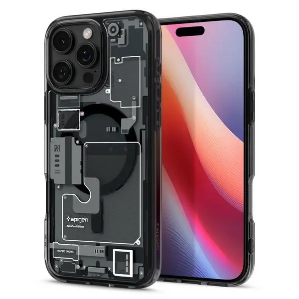 Etui Spigen Ultra Hybrid MagSafe do iPhone 16 Pro Max Szary