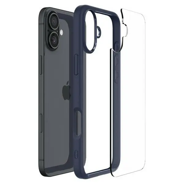 Etui Spigen Ultra Hybrid do iPhone 16 Granatowy