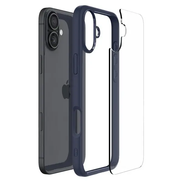 Etui Spigen Ultra Hybrid do iPhone 16 Granatowy