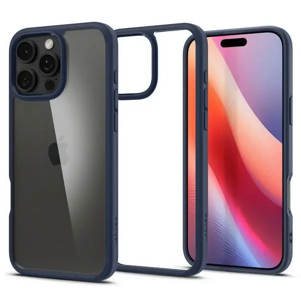 Etui Spigen Ultra Hybrid do iPhone 16 Pro Granatowy