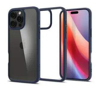 Etui Spigen Ultra Hybrid do iPhone 16 Pro Granatowy