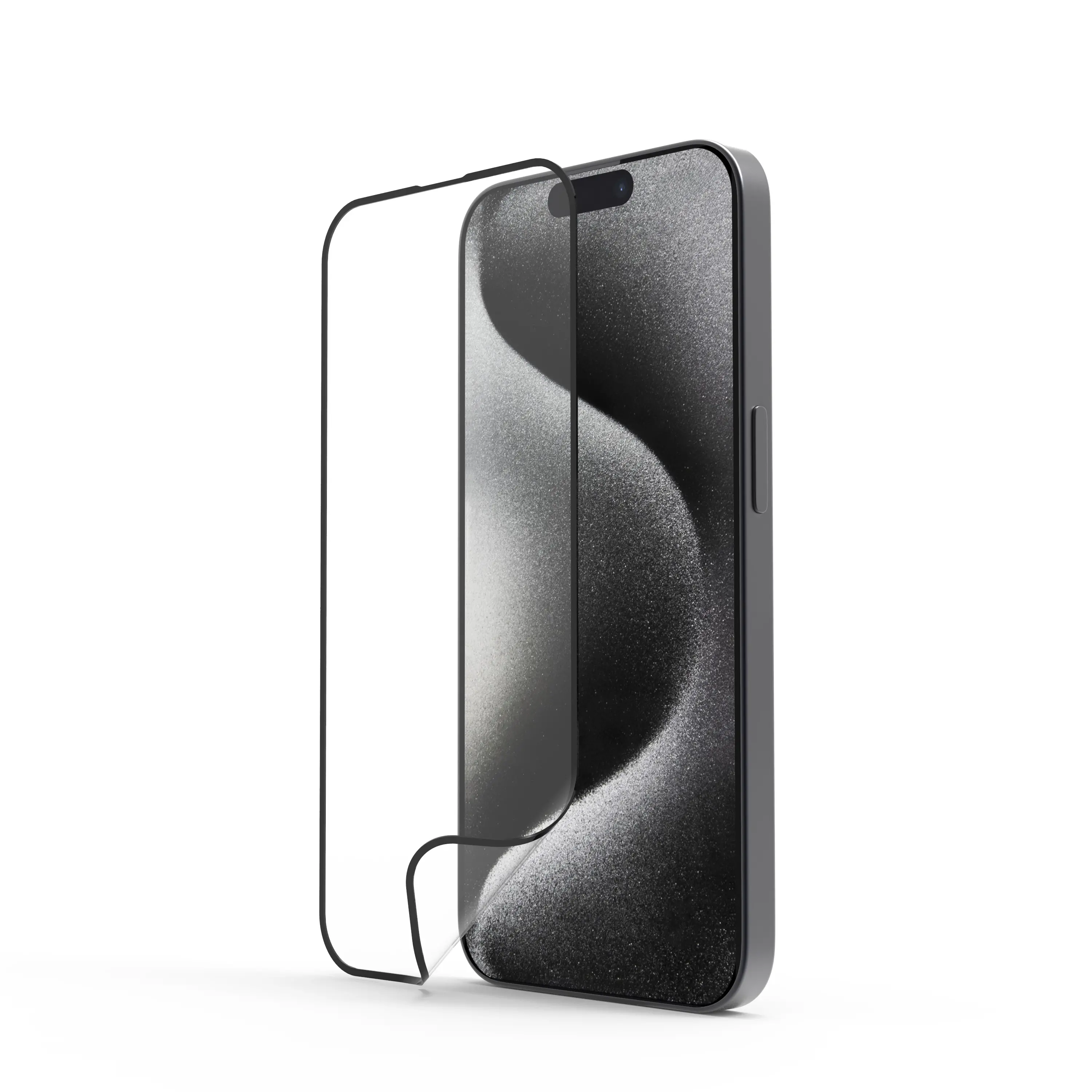 Szkło hybrydowe Hama Super D3O do iPhone 15 Pro Max