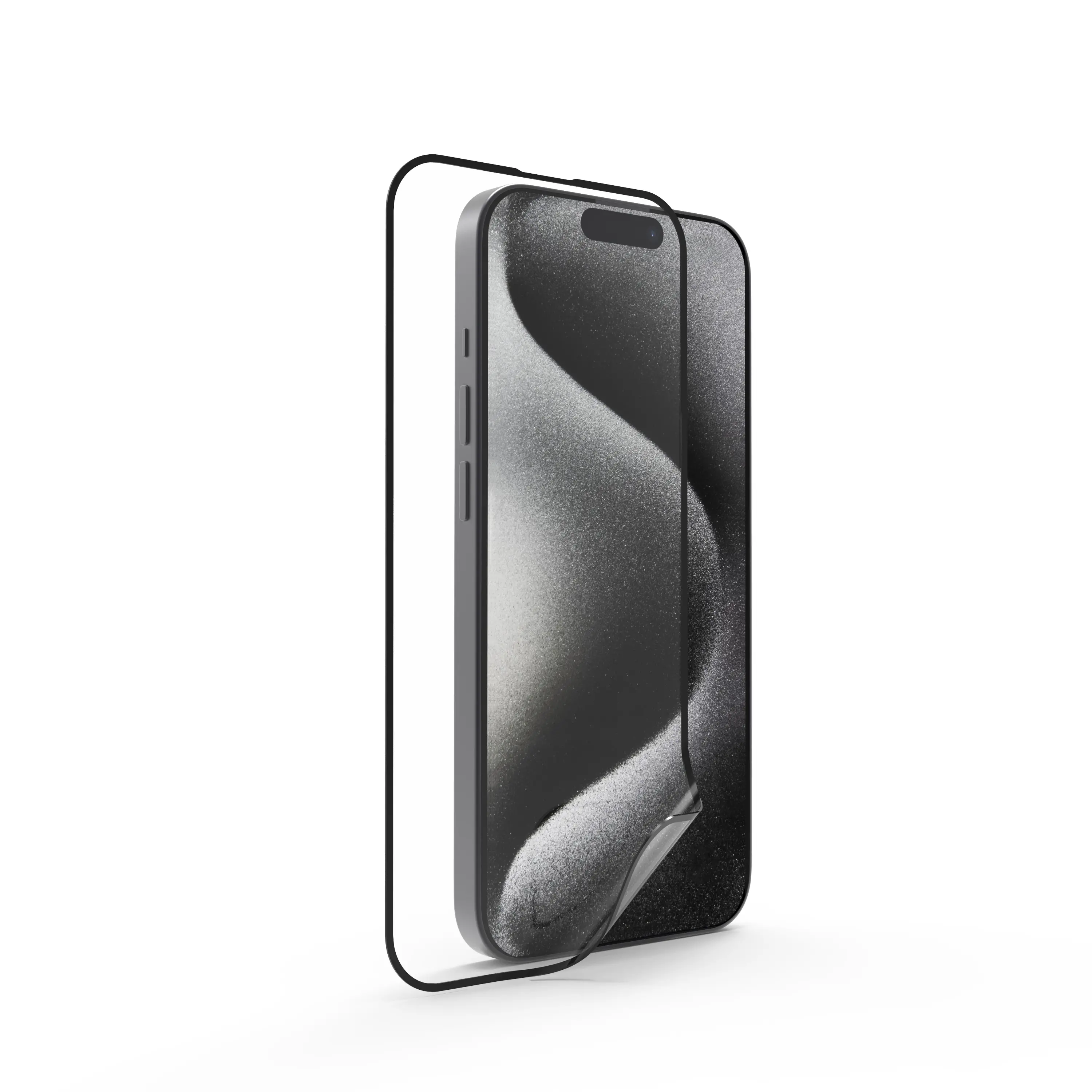 Szkło hybrydowe Hama Super D3O do iPhone 15 Pro Max