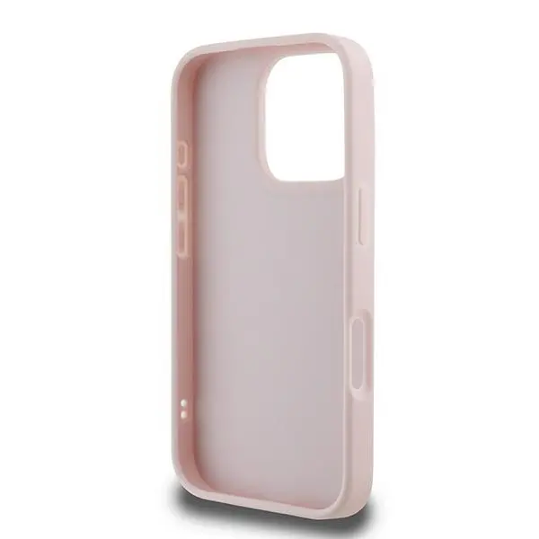 Etui Karl Lagerfeld hardcase Quilted Signature do iPhone 16 Pro Max Różowy