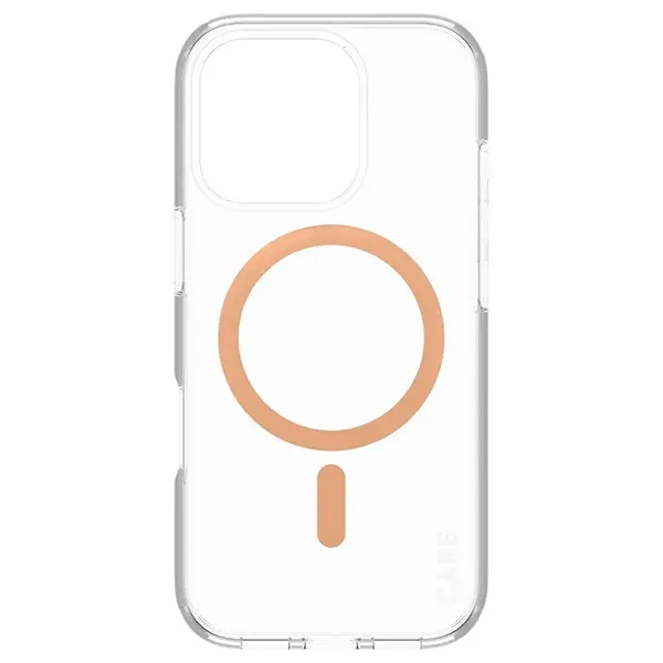 Etui PanzerGlass Flagship MagSafe do iPhone 16 Pro Brzoskwiniowy