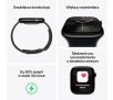 Apple Watch Series 10 GPS 46mm aluminium różowe złoto pasek sportowy w kolorze łagodnego różu M/L