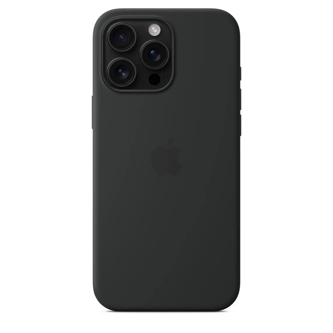 Etui Apple silikonowe z MagSafe do iPhone 16 Pro Max Czarny