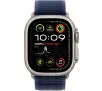 Smartwatch Apple Watch Ultra 2 GPS + Cellular koperta z tytanu 49mm opaska Trail niebieski M/L