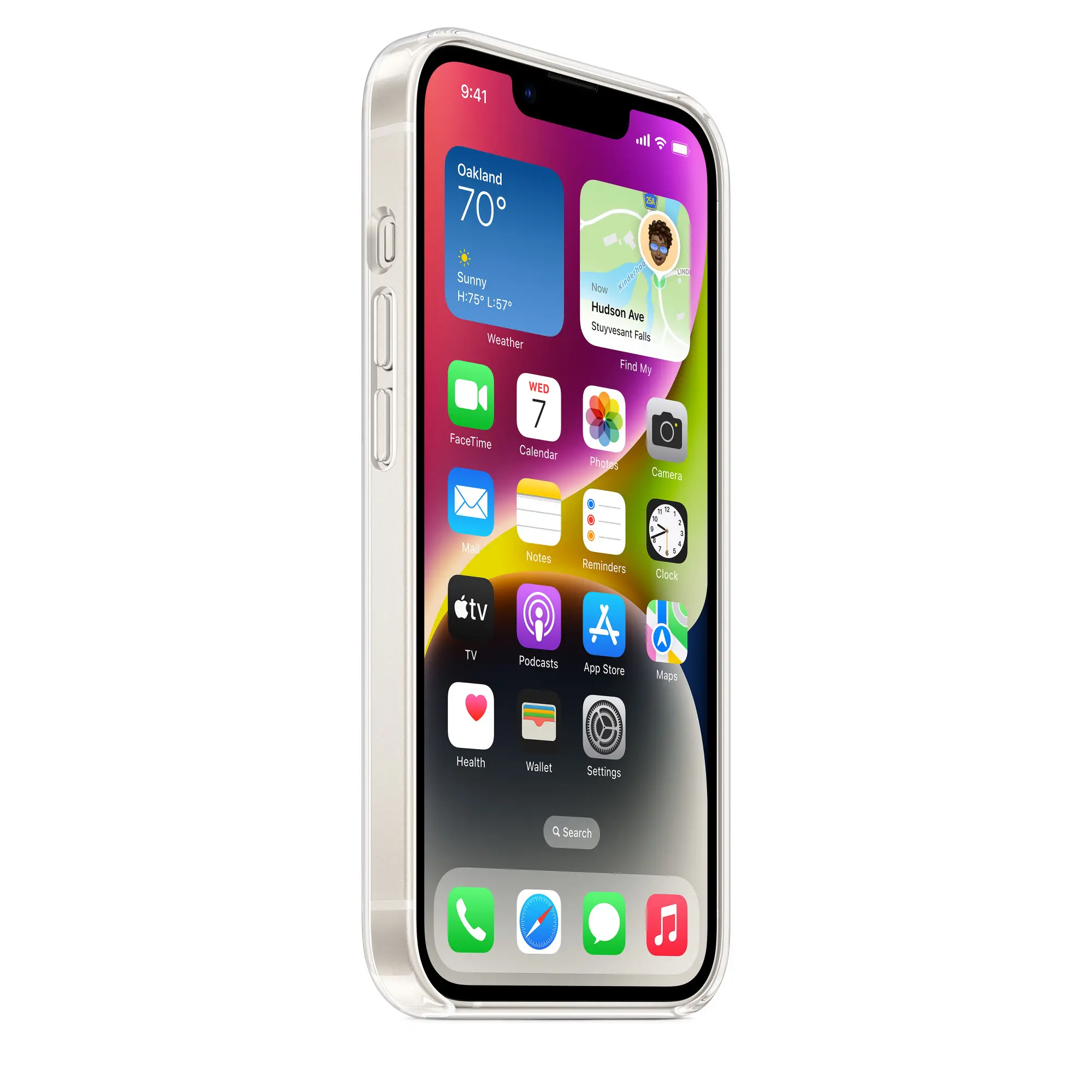 Etui Apple z MagSafe do iPhone 14 Przeźroczysty