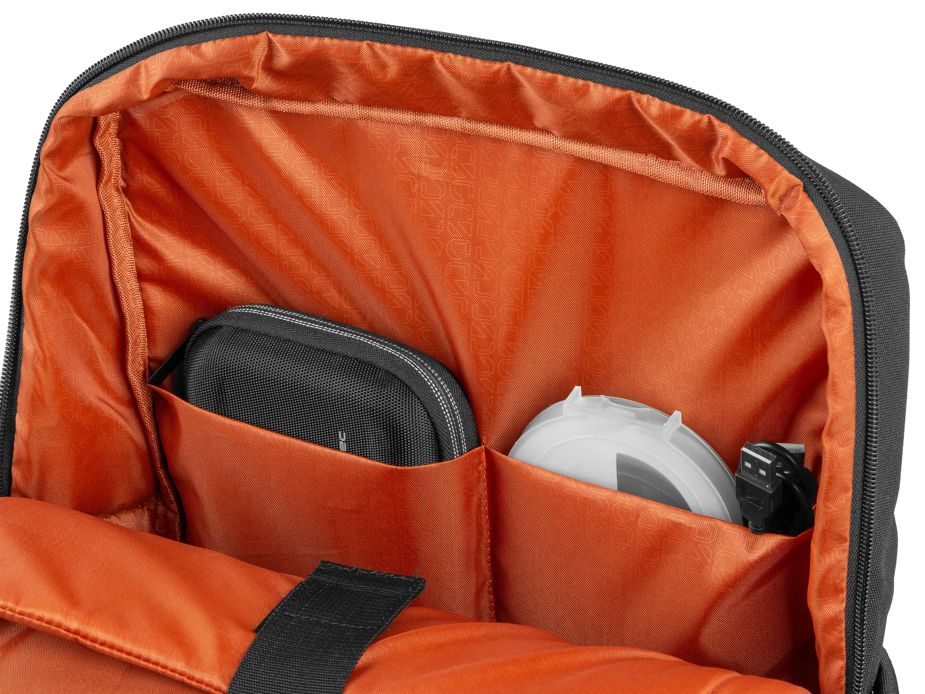 Plecak na laptopa Natec Niala NTO-2240 15,6" Czarno-pomarańczowy