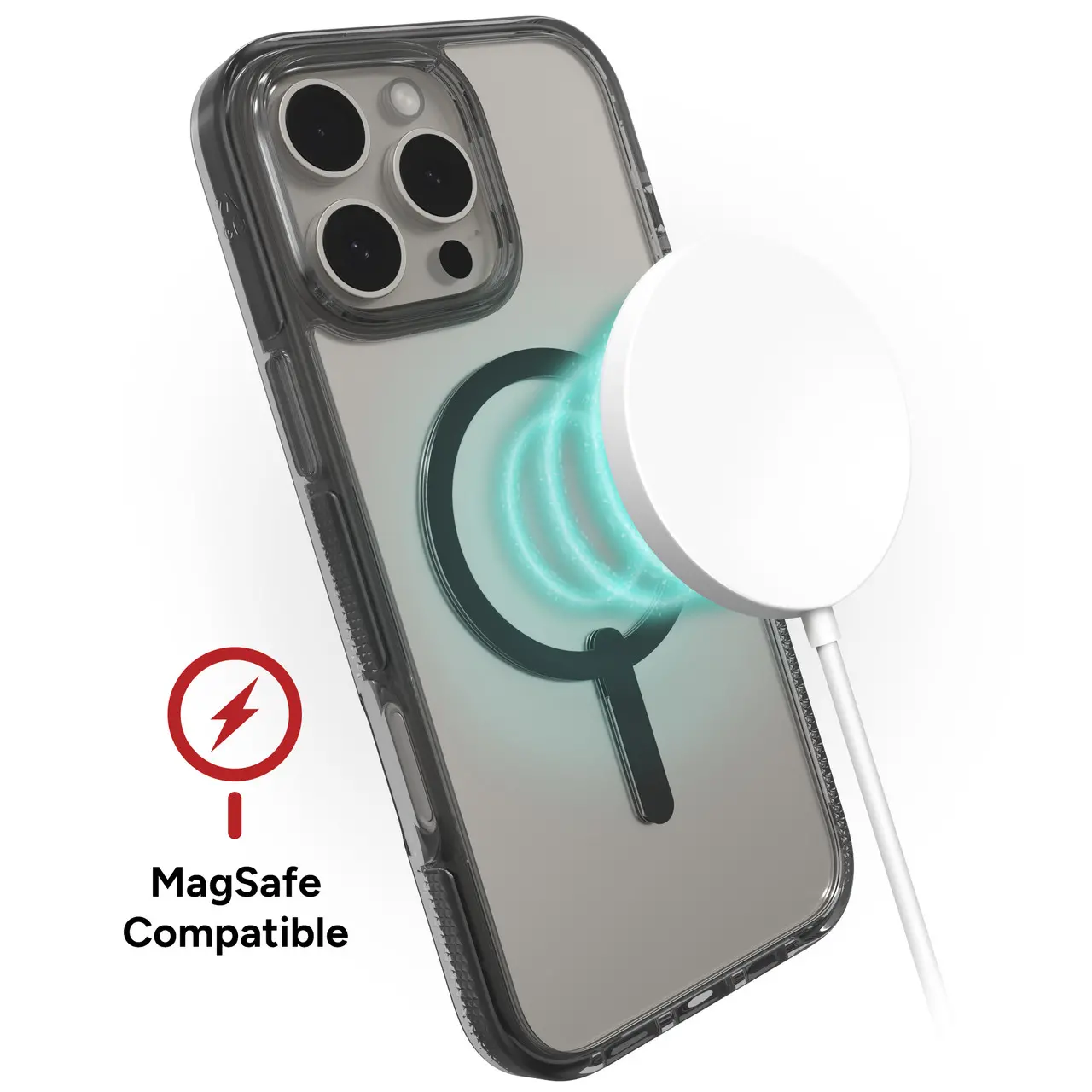 Etui Zagg Santa Cruz Snap MagSafe do iPhone 16 Pro Max Niebieski