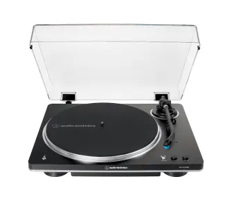 Gramofon Audio-Technica AT-LP70XBT Automatyczny Napęd paskowy Przedwzmacniacz Bluetooth Czarny