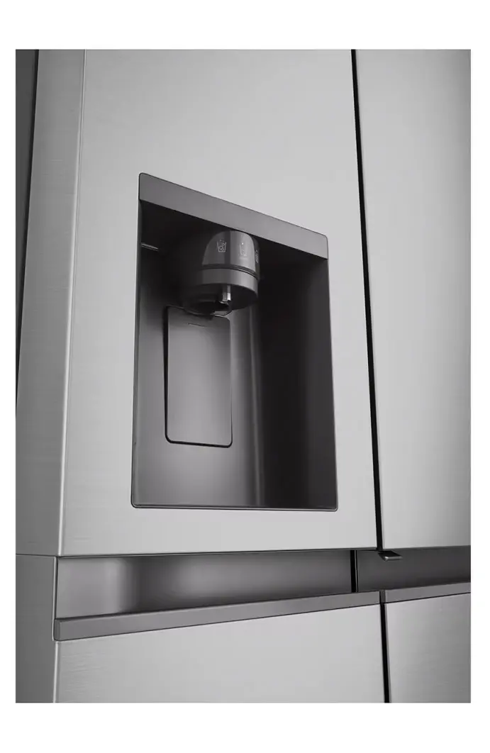 Lodówka LG SBS GSJC40PYPE Pełny No Frost 179cm Dystrybutor wody Srebrny
