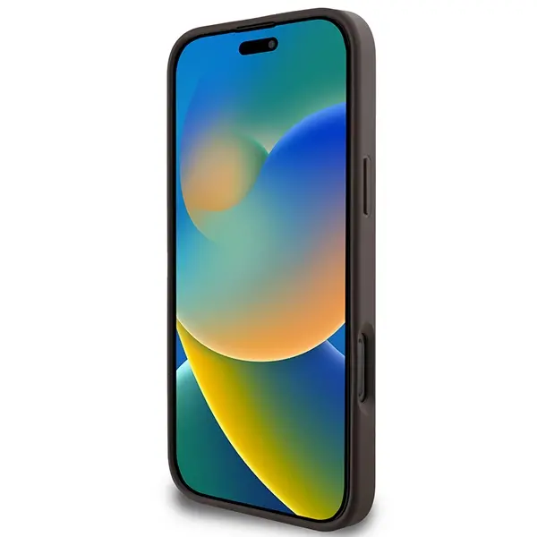 Etui Guess 4G Classic do iPhone 16 Pro Max Brązowy