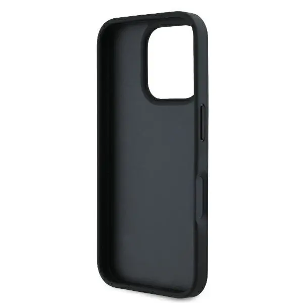 Etui Karl Lagerfeld Cardslots Monogram do iPhone 16 Pro Max Czarny