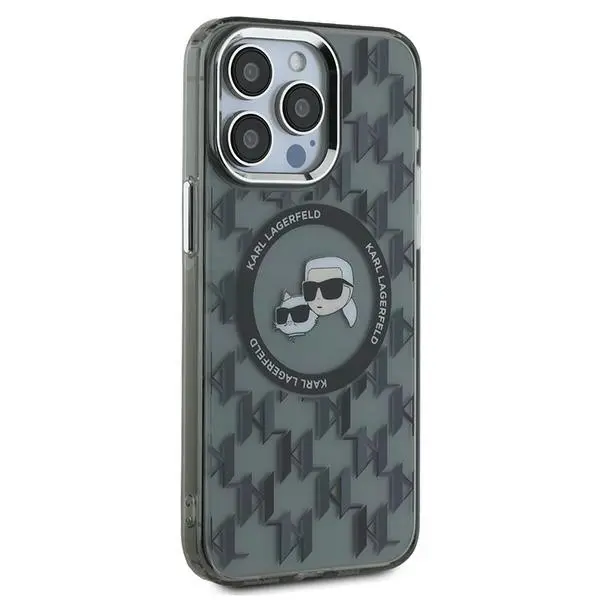 Etui Karl Lagerfeld IML Monogram iPhone 15 Pro Czarny