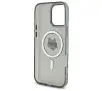 Etui Karl Lagerfeld IML Metal Choupette Head MagSafe do iPhone 16 Pro Max Czarny