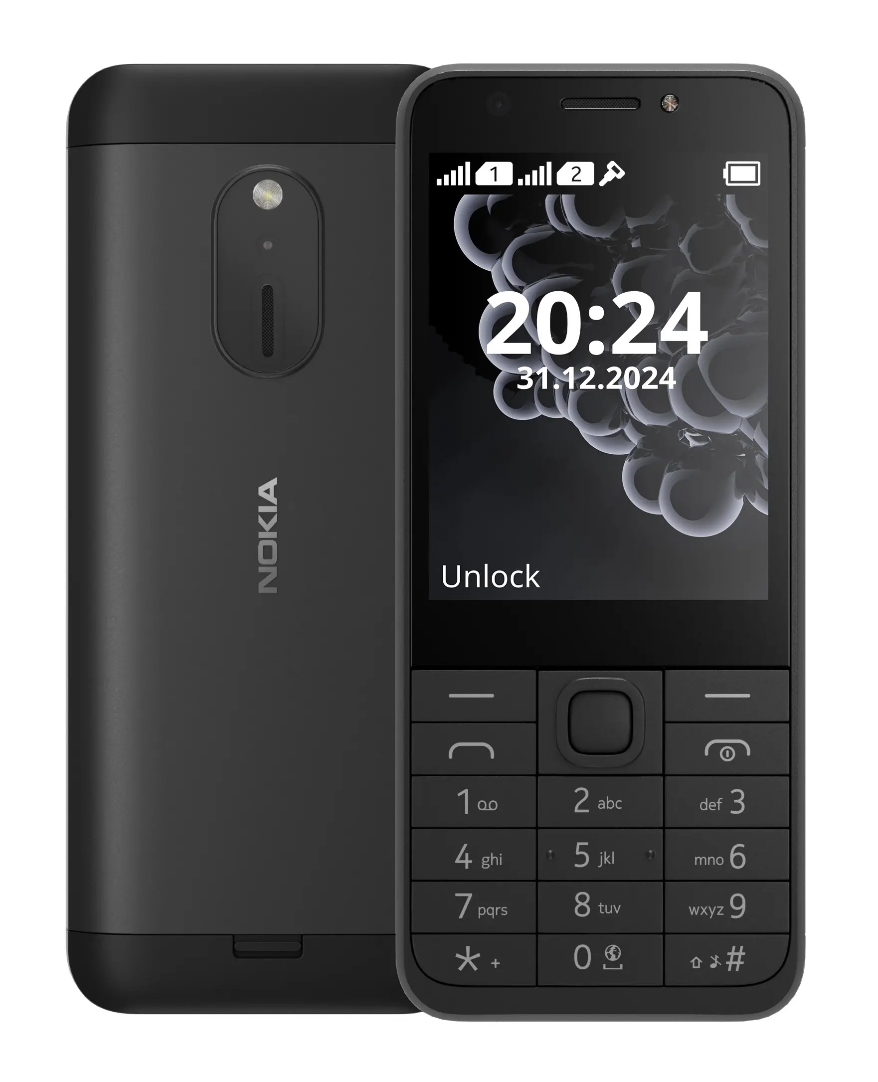 Telefon Nokia 230 TA-1609 DS 2,8" 2Mpix Czarny