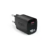 Ładowarka sieciowa SBS LCD GaN PD45W USB-C Niebieski