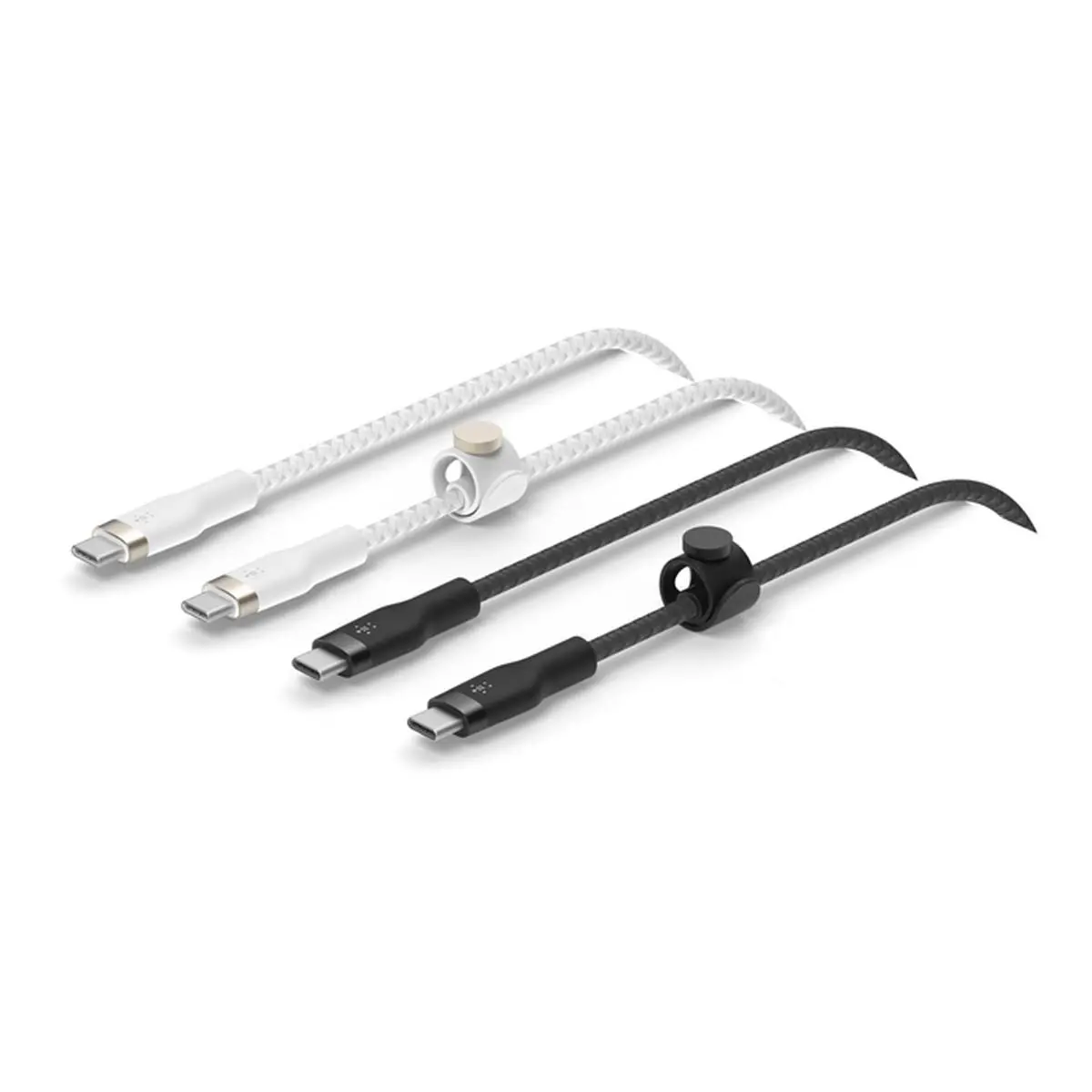 Kabel Belkin USB-C do USB-C 2.0 60W biały/czarny 2szt