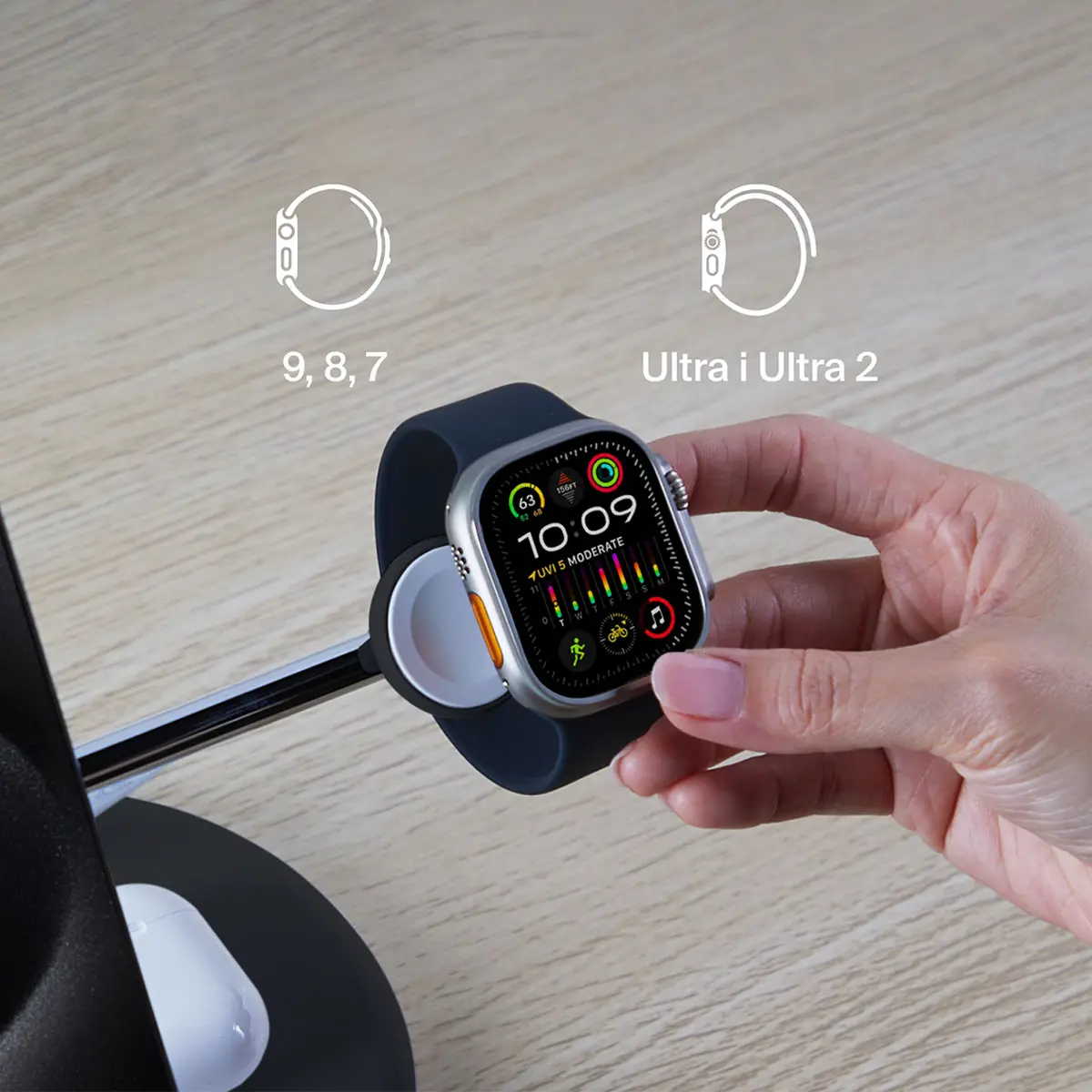 Ładowarka indukcyjna Belkin BOOST CHARGE PRO MagSafe 3w1 iPhone Apple Watch i Airpods Czarny