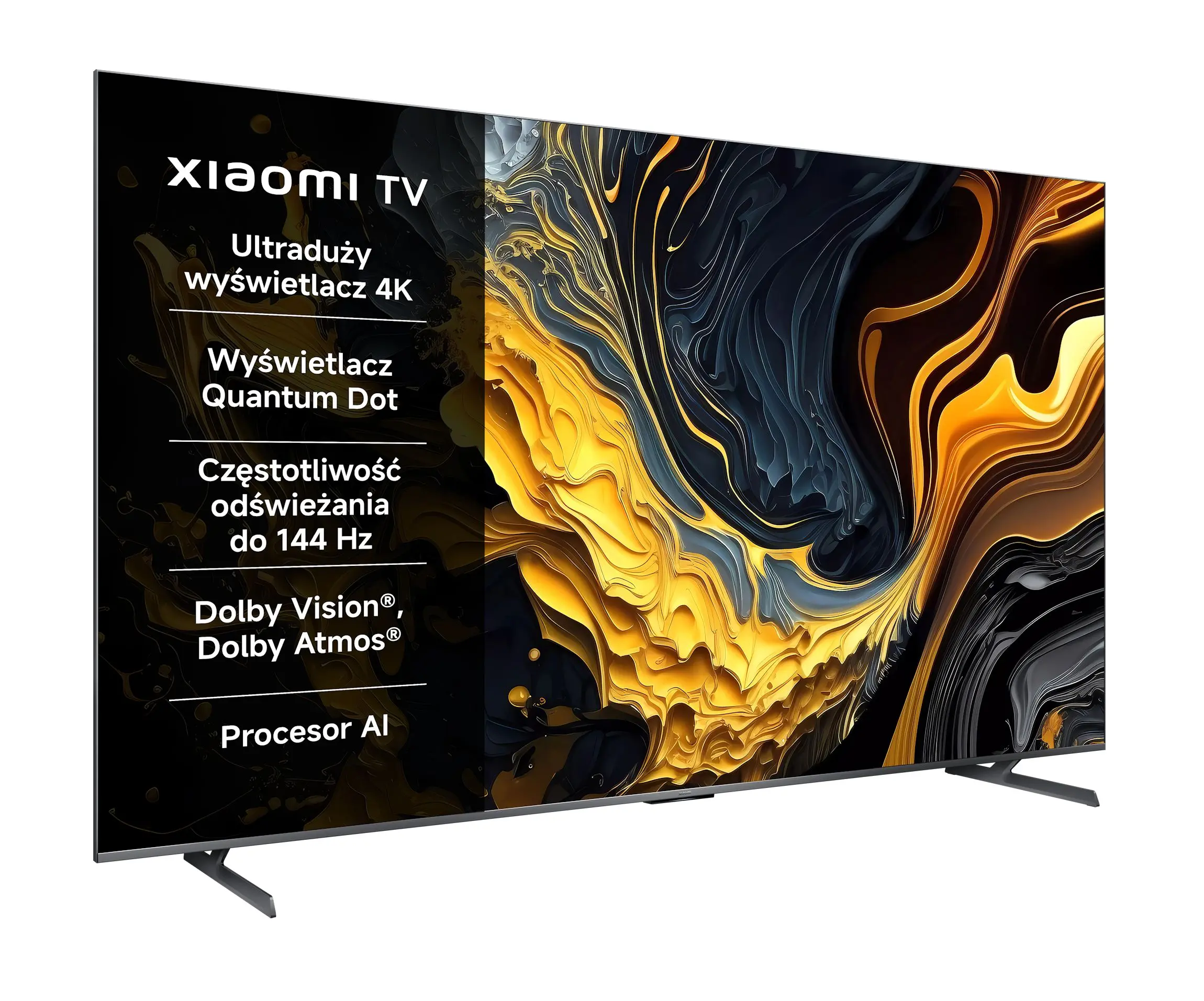Telewizor Xiaomi TV Max 100 2025 100" QLED 4K 144Hz Google TV Dolby Vision Dolby Atmos HDMI 2.1 DVB-T2