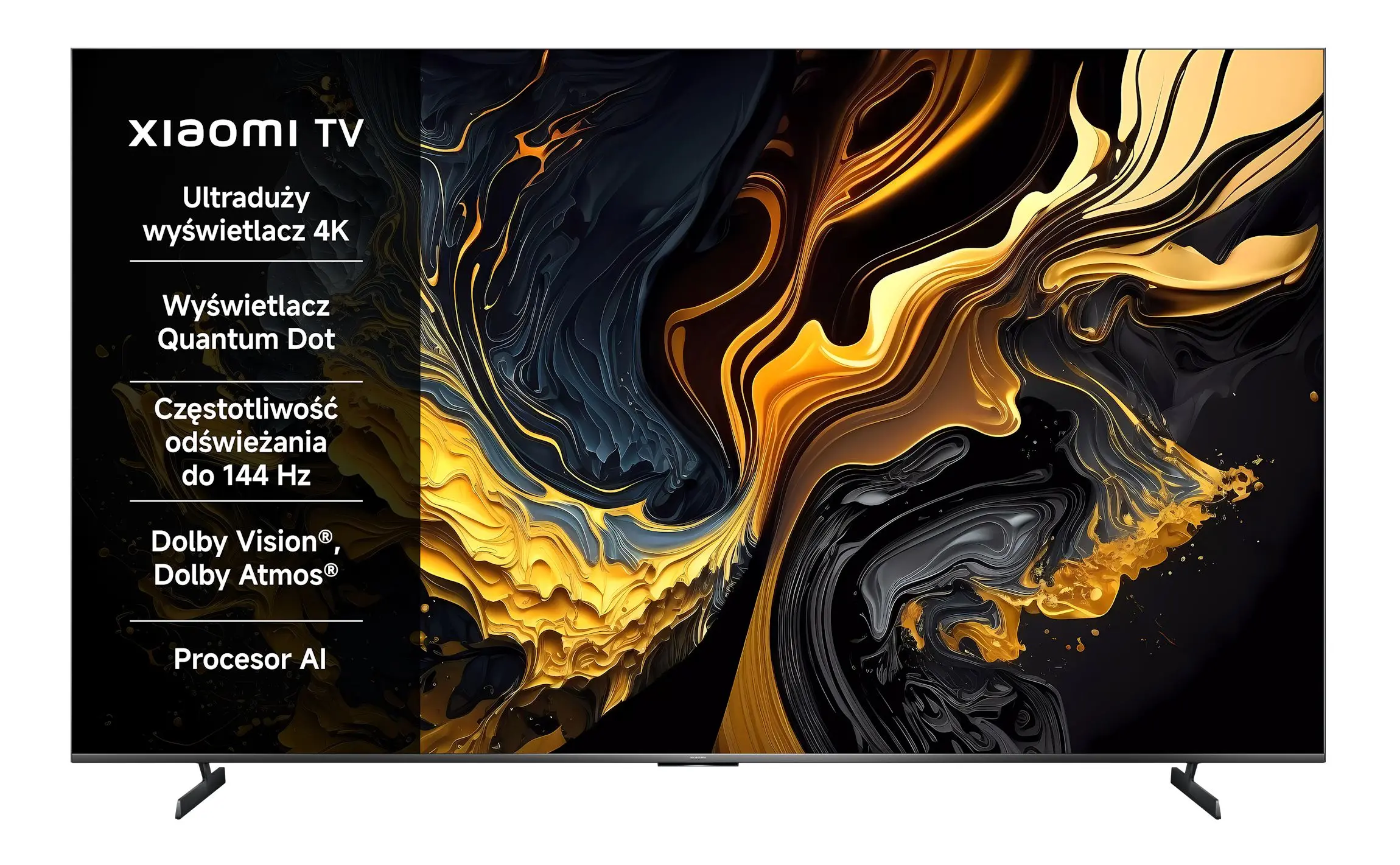 Telewizor Xiaomi TV Max 100 2025 100" QLED 4K 144Hz Google TV Dolby Vision Dolby Atmos HDMI 2.1 DVB-T2