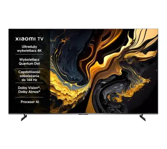 Telewizor Xiaomi TV Max 100 2025 100" QLED 4K 144Hz Google TV Dolby Vision Dolby Atmos HDMI 2.1 DVB-T2