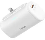 Baseus Compact IP 5000mAh 20W Lightning Biały