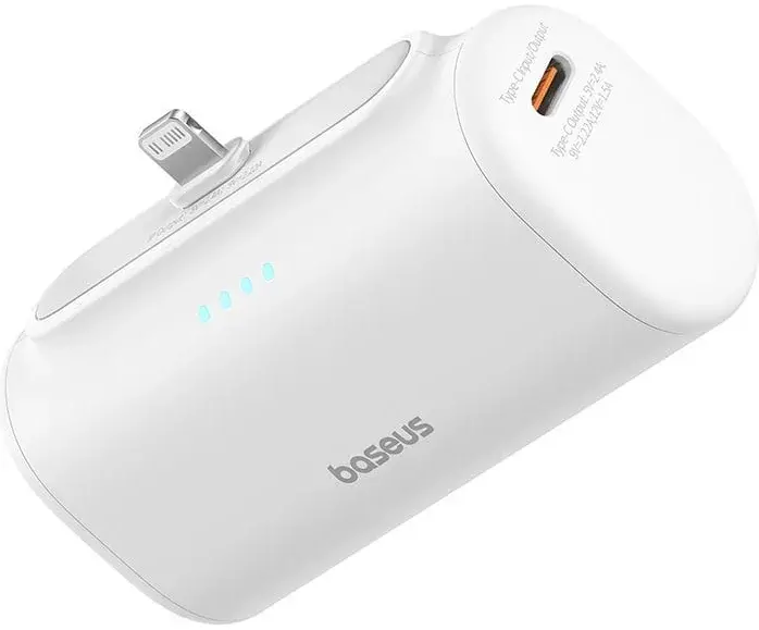Powerbank Baseus Compact IP 5000mAh 20W Lightning Biały
