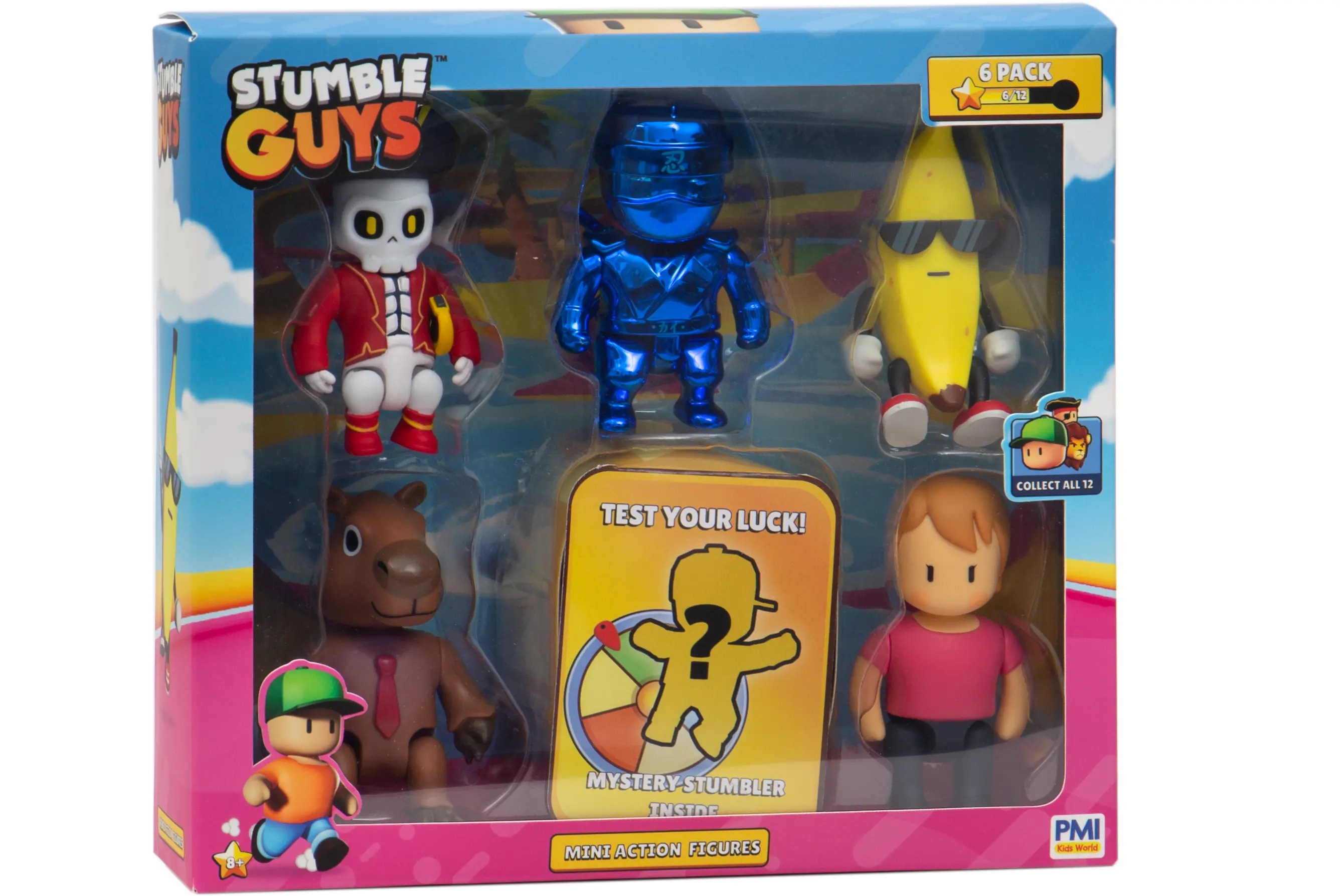 Figurka PMI Kids World Stumble Guys SG3006B 6szt