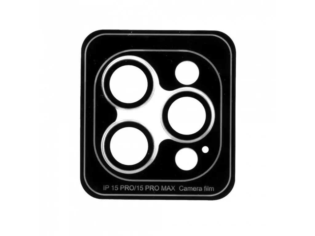 Szkło ochronne Winner WG na obiektyw do iPhone 15 Pro/15 Pro Max Tytanowy