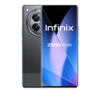 Smartfon Infinix Zero 40 5G 12/512GB 6,78" 144Hz 108Mpix Czarny