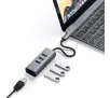 Hub USB Satechi ST-TC2N1USB31AM Type-C 2w1 USB Hub Szary