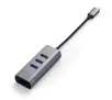 Hub USB Satechi ST-TC2N1USB31AM Type-C 2w1 USB Hub Szary