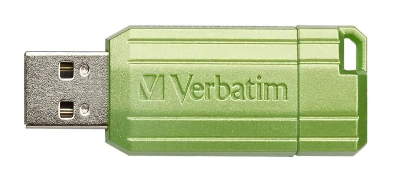 PenDrive Verbatim PinStripe 128GB USB 2.0 Zielony