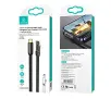 Kabel USAMS USB-C do Lightning PD 20W Fast Charging Iceflake Series 2m Czarny