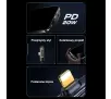 Kabel USAMS USB-C do Lightning PD 20W Fast Charging Iceflake Series 2m Czarny